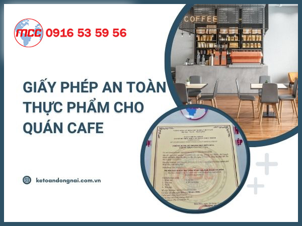 Giấy phép an toàn thực phẩm cho quán cafe