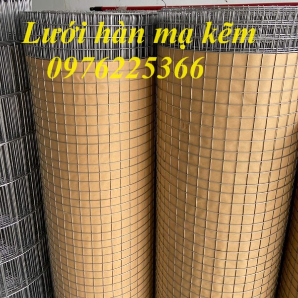 Lưới hàn mạ kẽm D2 ô 25x25