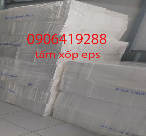 Tấm xốp eps dùng chèn lót bàn ghế nội thất giá rẻ