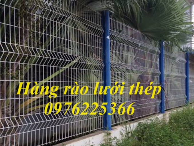 Hàng rào lưới sơn tĩnh điện D4A50x150