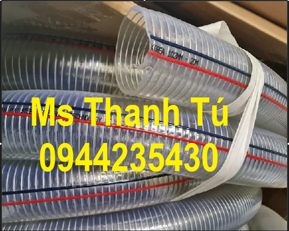 Ống Nhựa mềm lõi thép phi 64mm,