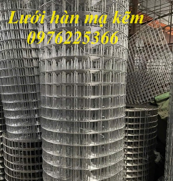 Lưới thép hàn mạ kẽm sợi 3mm