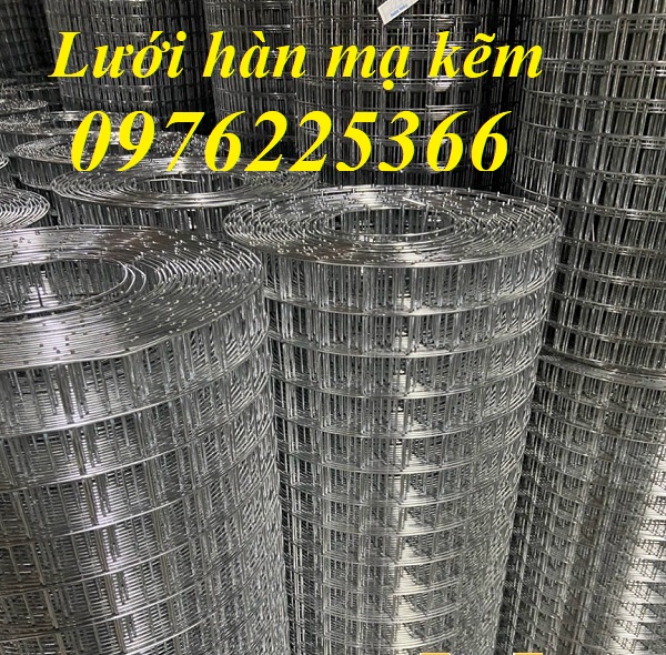 Lưới thép hàn mạ kẽm sợi 3mm