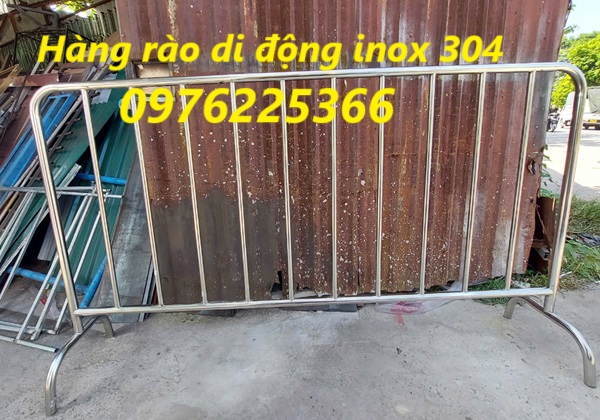 Hàng rào di động inox 304