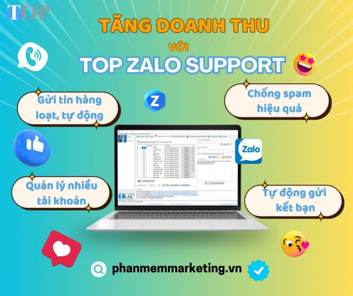 Công cụ hỗ trợ marketing qua zalo