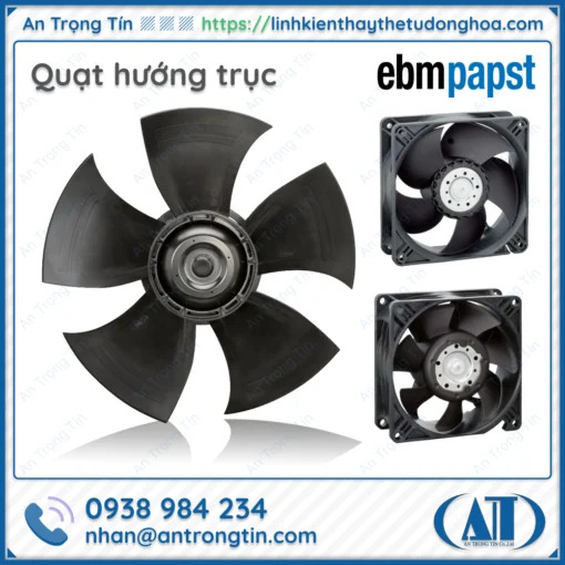 Quạt tản nhiệt và Quạt hút Ebmpapst chính hãng giá tốt 