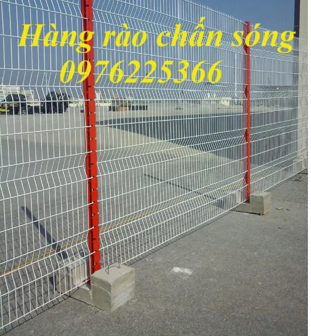 Hàng rào lưới thép sơn tĩnh điện D5