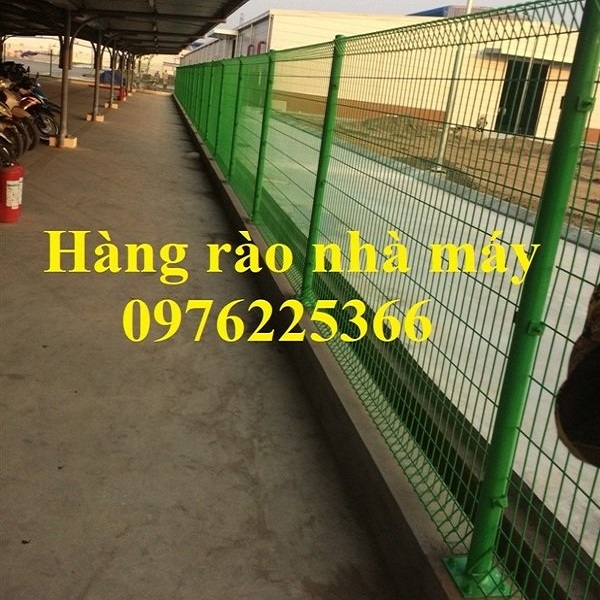 Hàng rào lưới thép sơn tĩnh điện D4