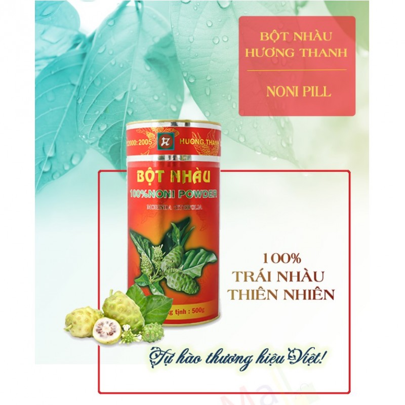 Bột Nhàu Hương Thanh (Noni Powder - 노니 파우더) tốt cho xương khớp, huyết áp, tiểu đường