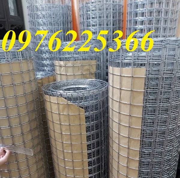 Lưới hàn mạ kẽm cuộn khổ 1m, 1.2m, 1.5m 