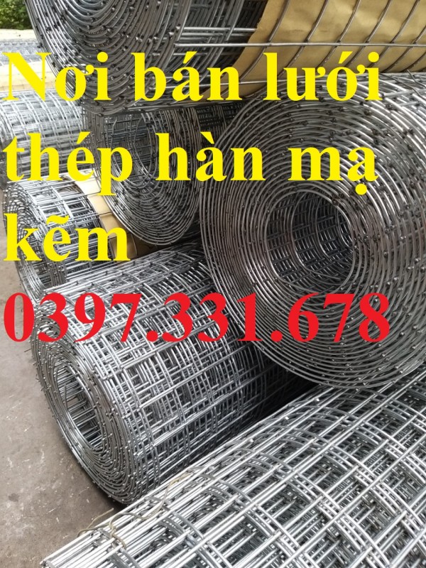 Lưới thép hàn phi 3; Lưới thép hàn mạ kẽm