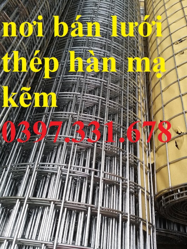 Lưới thép hàn phi 3; Lưới thép hàn mạ kẽm