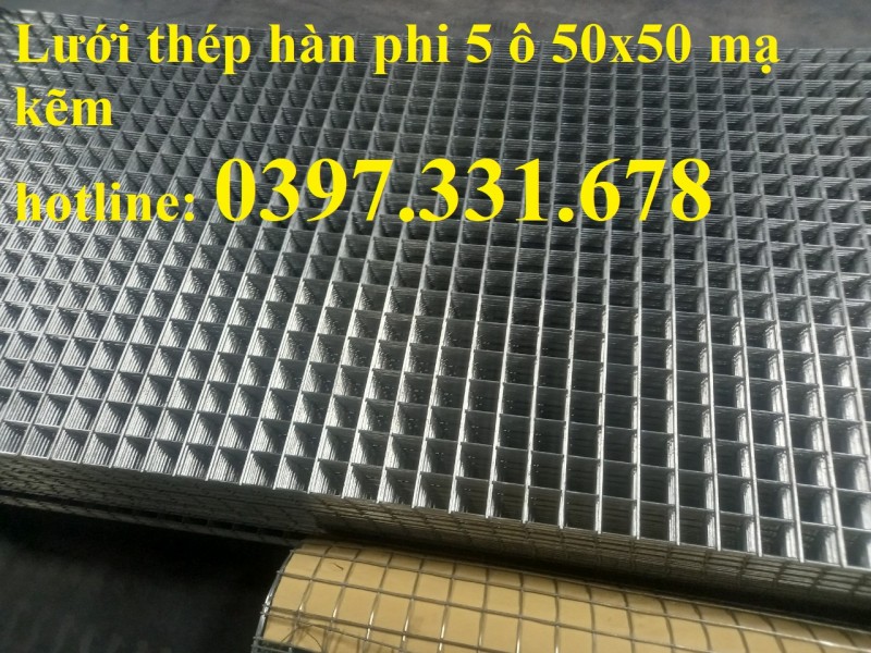 Lưới thép 4ly mạ kẽm