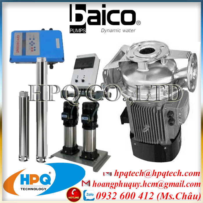 Máy bơm ngang Baico chính hãng tại HPQ TECH -0932 600412