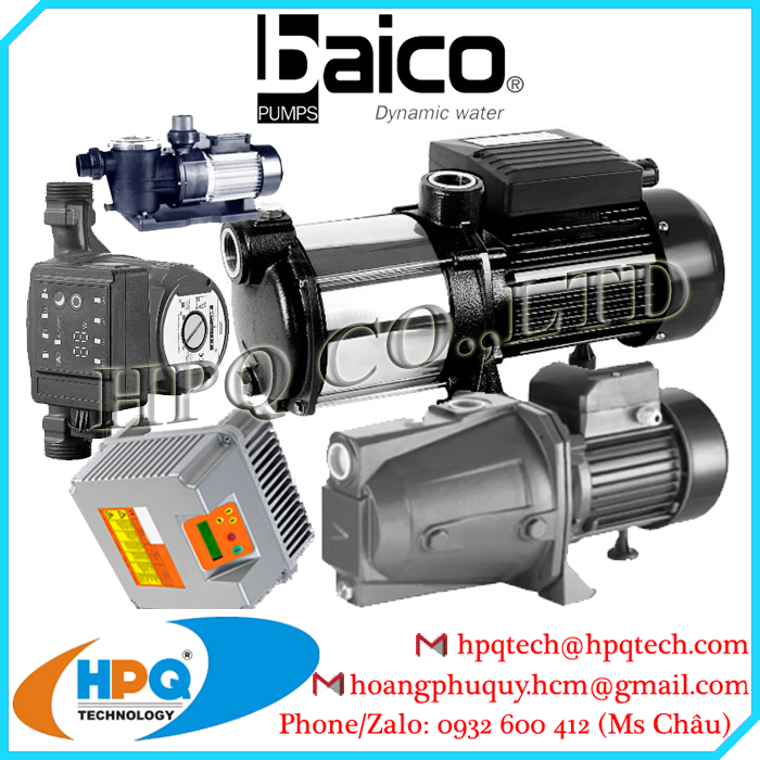 Máy bơm ngang Baico chính hãng tại HPQ TECH -0932 600412