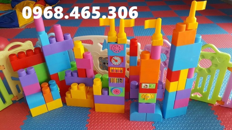 Bộ lego 78 chi tiết dành cho khu vui chơi trẻ em