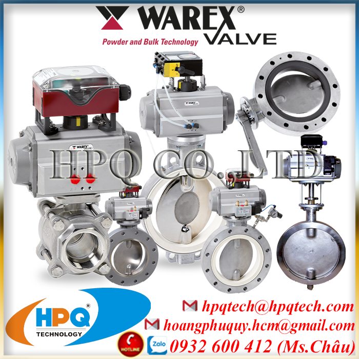 Van bướm công nghiệp Warex 