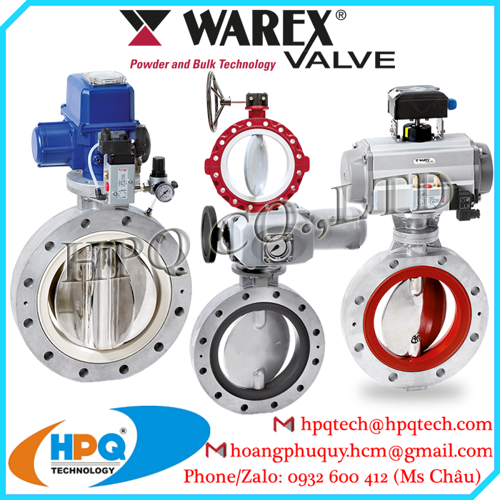 Van bướm công nghiệp Warex 