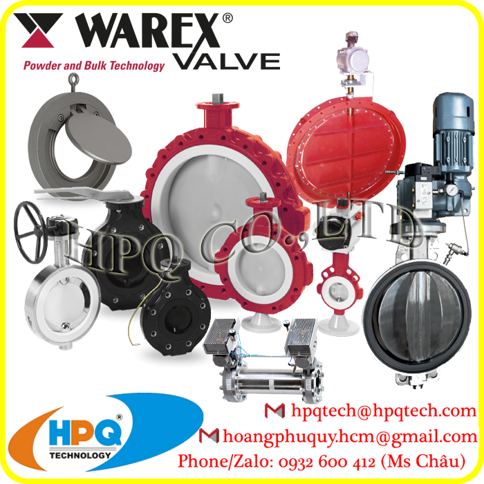 Van bướm công nghiệp Warex 