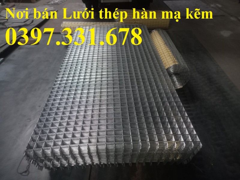 Lưới mạ kẽm phi 3, phi 4, phi 5 hàng sẵn kho