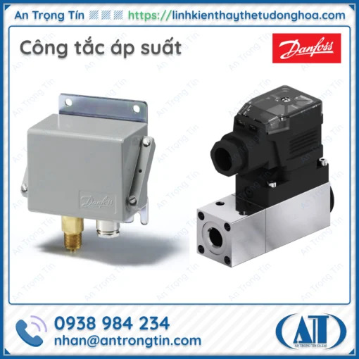 Công tắc áp suất Danfoss – Đảm bảo hoạt động an toàn và hiệu quả