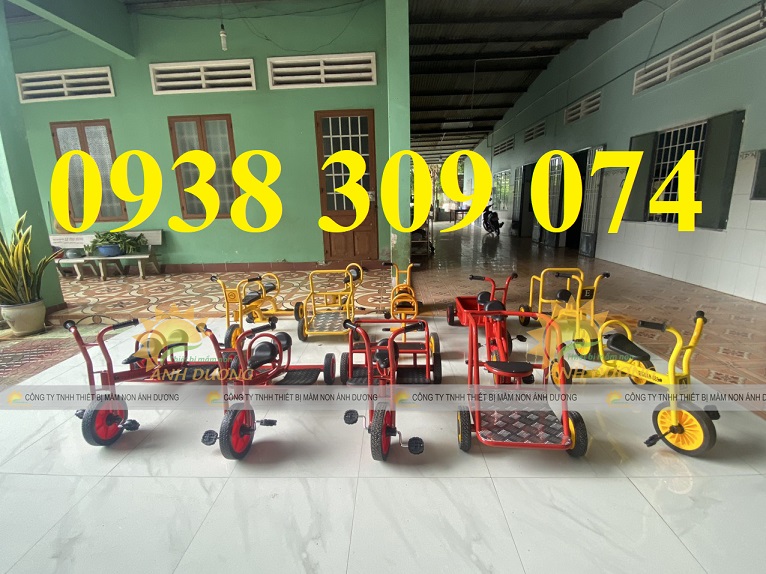 Xe đạp 3 bánh mầm non, xe đạp 3 bánh nhập khẩu trẻ em