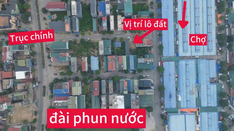 Cần bán lô đất 72m2 khu phố chợ Lương Sơn-Hòa Binh