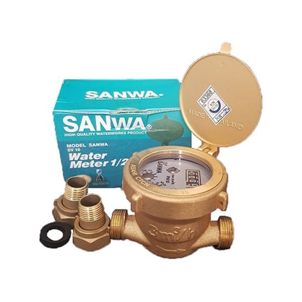 Đồng Hồ Nước Sanwa