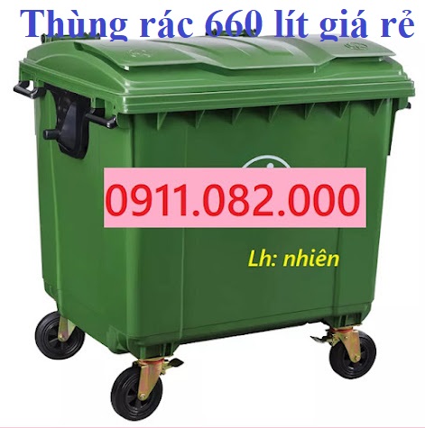  Thùng thu gom rác giá rẻ- thùng rác 120 lít 240 lít giá sỉ tại miền tây- lh 0911082000