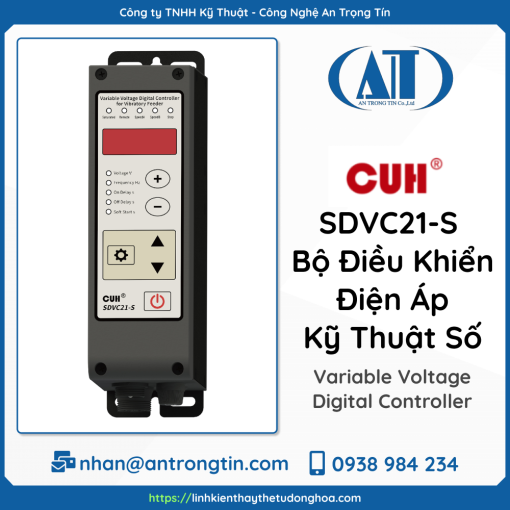 SDVC21-S (5A): Bộ điều khiển điện áp kỹ thuật số CUH