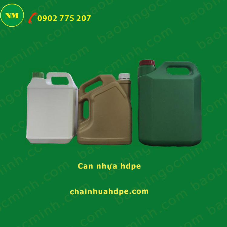 Can nhựa hdpe dày dặn, chắc chắn