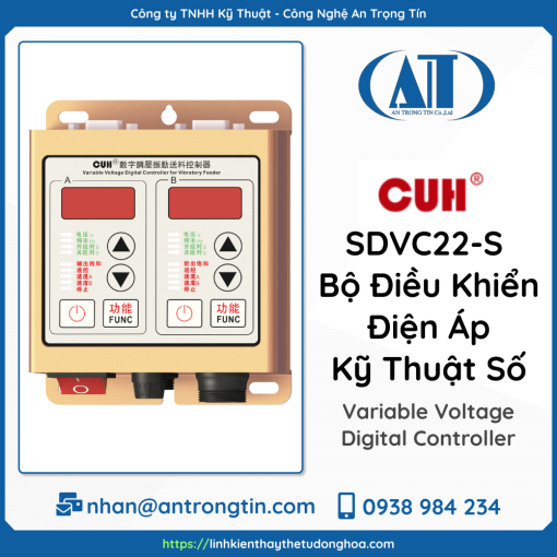 Bộ điều khiển CUH dòng SDVC2: Bảo vệ toàn diện cho thiết bị công nghiệp A