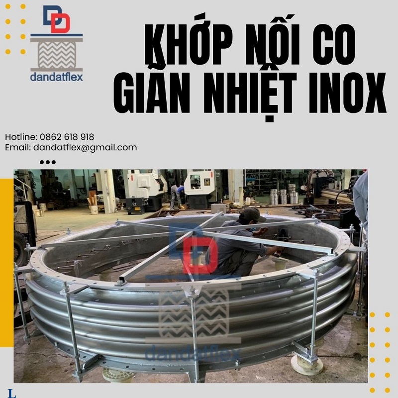 Khớp Nối Giãn Nở Inox Kim Loại