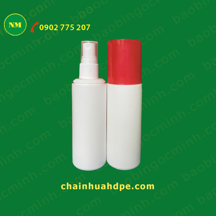 Chai nhựa phun sương HDPE đựng chất lỏng 