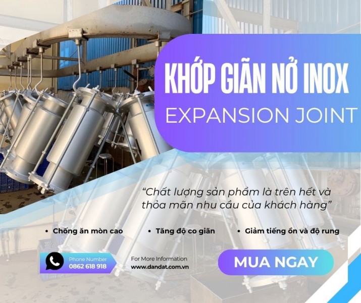 Báo Giá Khớp Nối Giãn Nở Mới Nhất | Độ Bền Cao, Lắp Đặt Nhanh Chóng