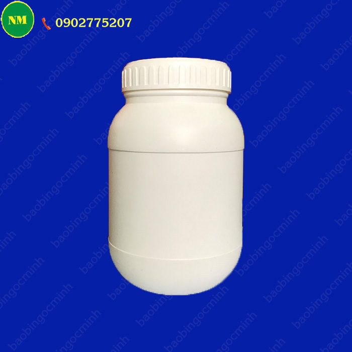 Bán hũ nhựa HDPE 500g số lượng lớn với giá cạnh tranh 