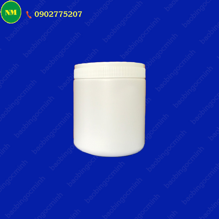 Bán hũ nhựa HDPE 500g số lượng lớn với giá cạnh tranh 