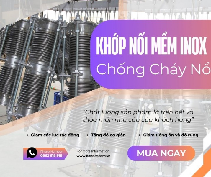 Khớp Nối Mềm Chống Rung: Giải Pháp Hiệu Quả Cho Hệ Thống Ống Xả Và Hơi Nóng