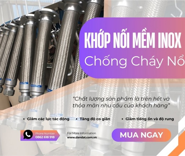 Khớp Nối Mềm (Khop noi mem) Là Gì? Các Loại Khớp Nối Mềm Phổ Biến