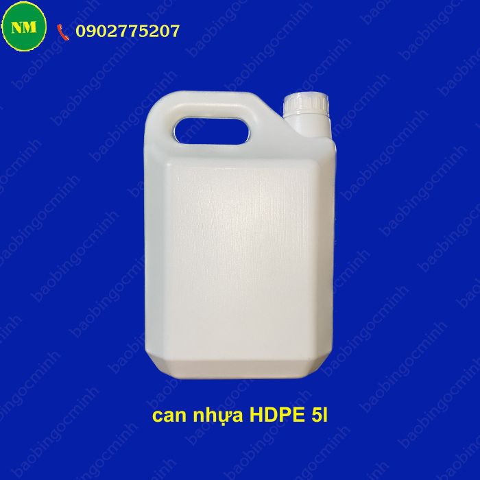 Can nhựa HDPE 5L tiện dụng