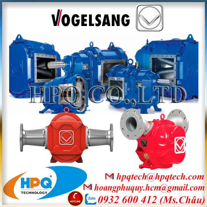 Bơm khoang tiến bộ Vogelsang chính hãng - 0932 600412