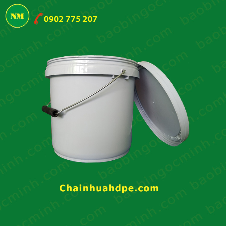 Xô nhựa 5L được sản xuất từ nhựa PP chất lượng cao 