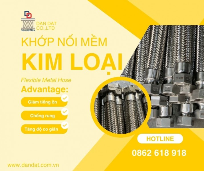 Khớp Nối Mềm Inox Lắp Ren-Khớp Nối Mềm Cho Máy Phát Điện-Khớp Nối Mềm Rắc Co ren