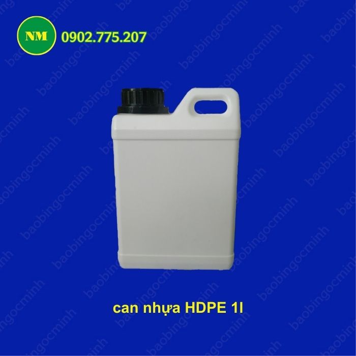 Chai nhựa đựng dầu nhớt 1L nhựa HDPE 