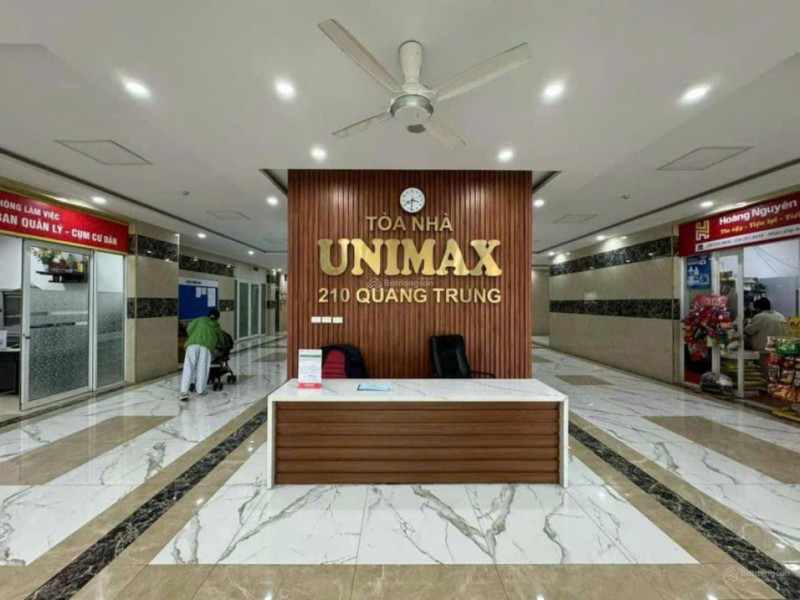 Bán sàn thương mại dự án Unimax 210 Quang Trung, Hà Đông 600m2 sổ lâu dài, 4x triệu/m2