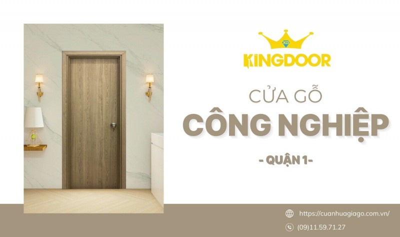 Cửa Gỗ Công Nghiệp Tại Quận 1 | Tối Ưu Chi Phí, Nâng Tầm Không Gian