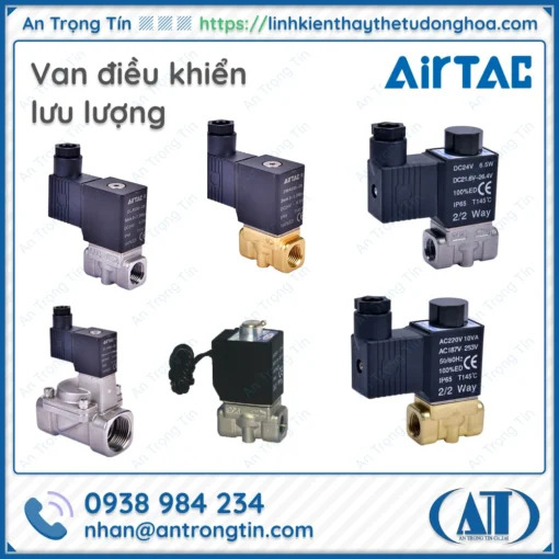 Van điện từ Airtac: Đột phá trong công nghệ điều khiển khí nén