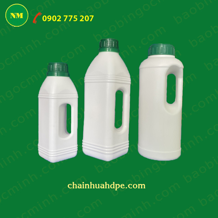 Chai nhựa 500ml có quai đa dạng màu sắc