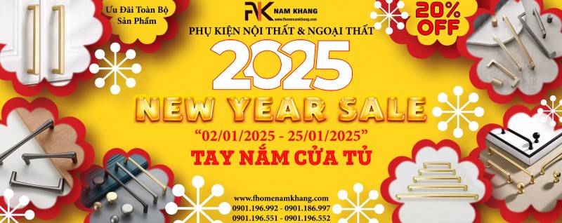 Tay nắm cửa tủ cao cấp | New Year Sale 20% cho toàn bộ sản phẩm