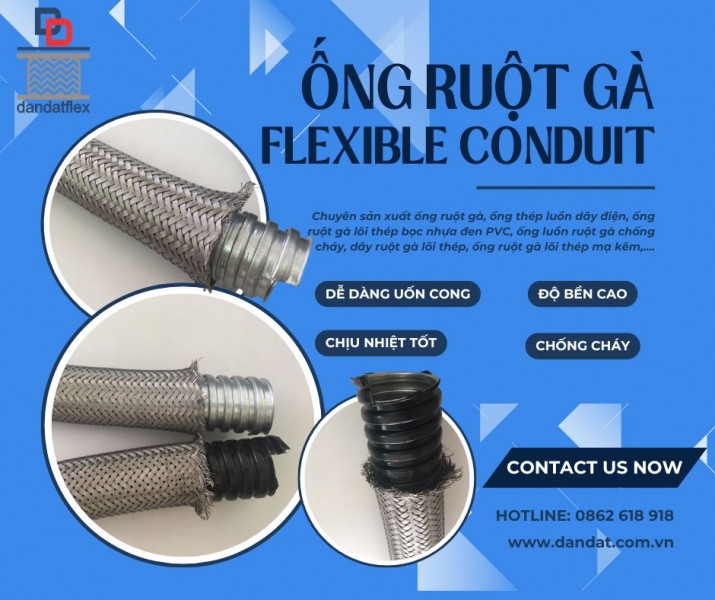 ỐNG RUỘT GÀ INOX| ỐNG RUỘT GÀ LÕI THÉP BỌC NHỰA PVC| ỐNG LUỒN DÂY ĐIỆN VÀ PHỤ KIỆN